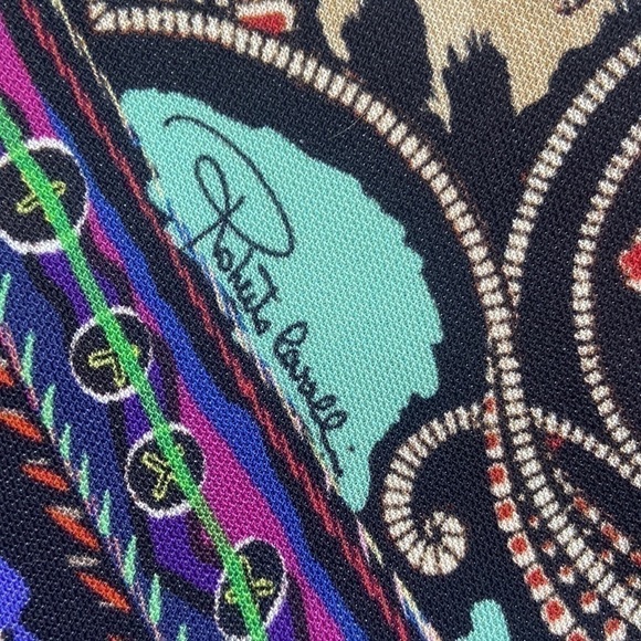 ROBERTO CAVALLI l Paisley Print Crewneck Dress - Picture 13 of 15